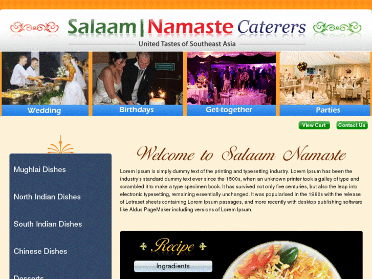 www.salaamnamastecaterers.com