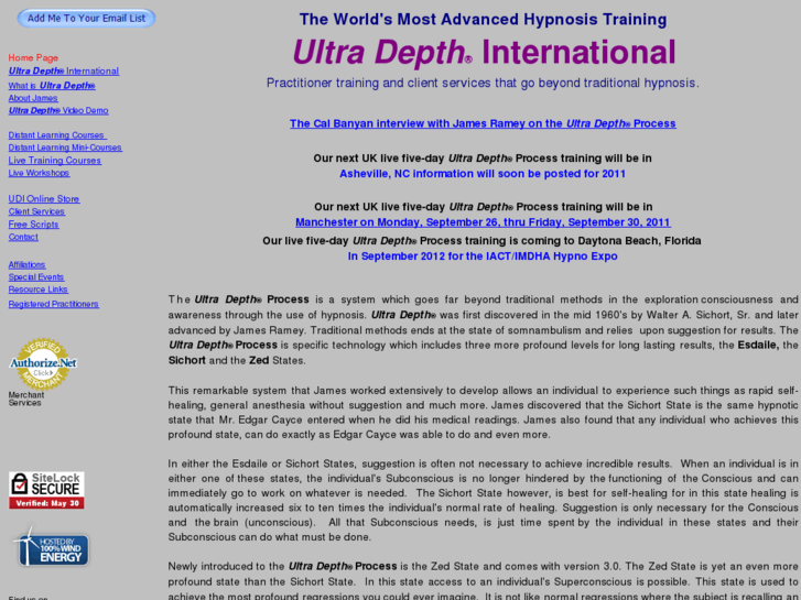 www.ultradepth.net