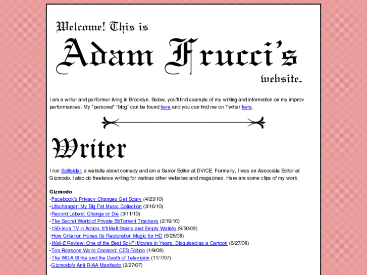 www.adamfrucci.com