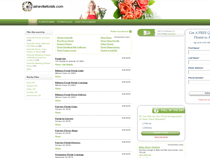 www.ashevilleflorists.com