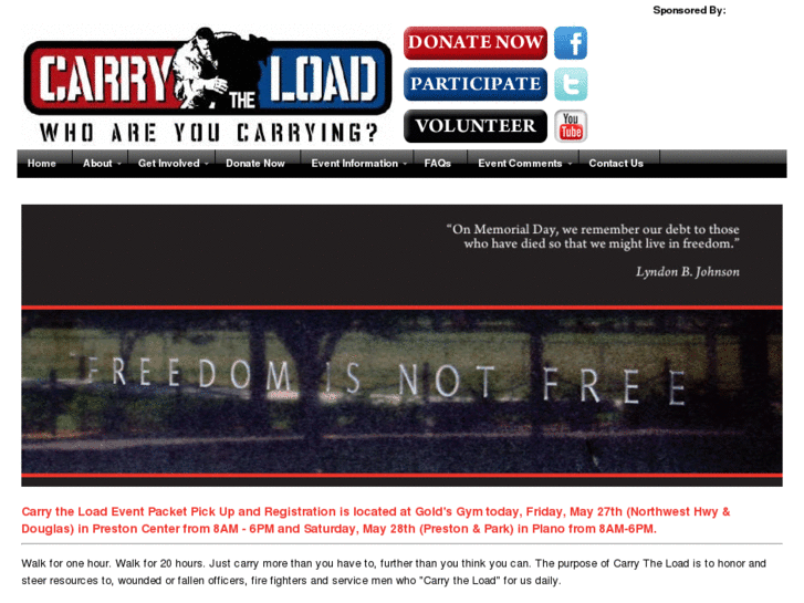 www.carrytheload.org