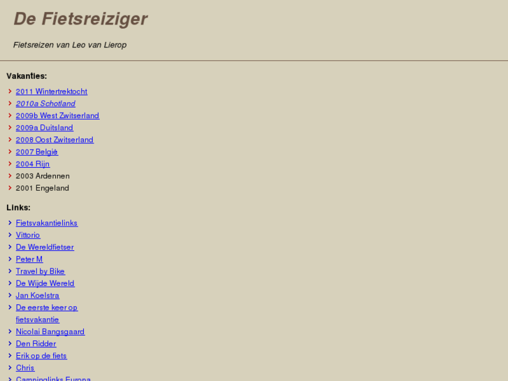 www.defietsreiziger.nl