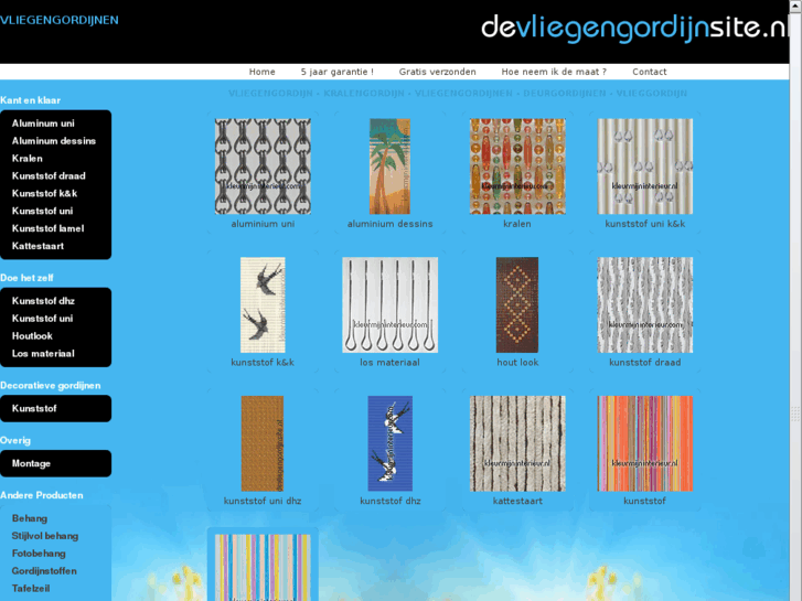 www.devliegengordijnsite.nl