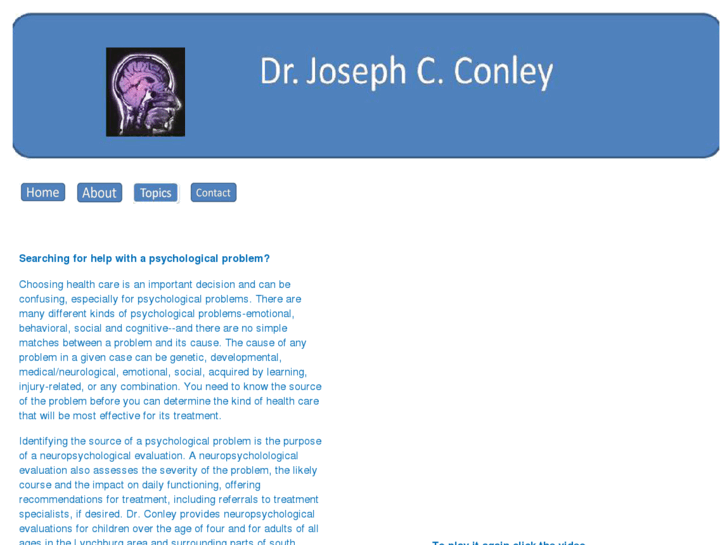 www.drjosephcconley.com