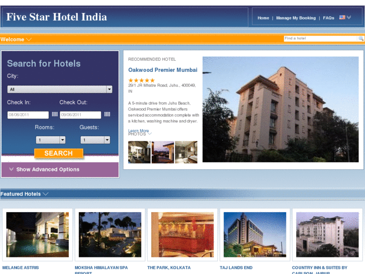 www.fivestarhotelindia.com