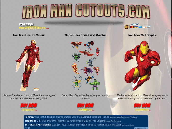 www.ironmancutouts.com