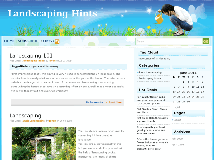 www.landscapinghints.com