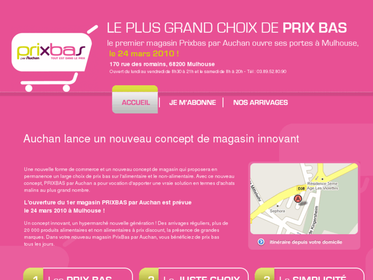 www.prix-bas-par-auchan.com