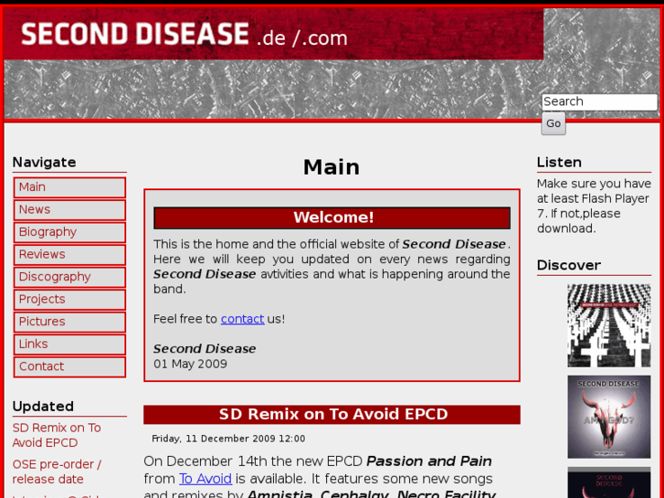 www.seconddisease.com