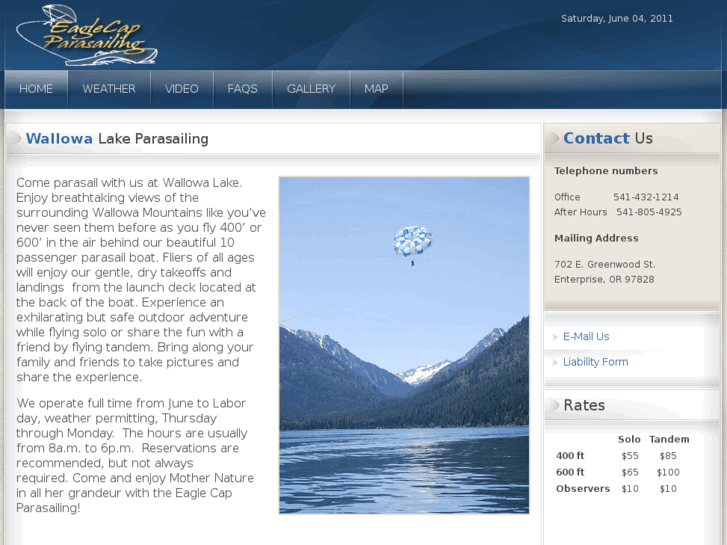 www.wallowalakeparasailing.com