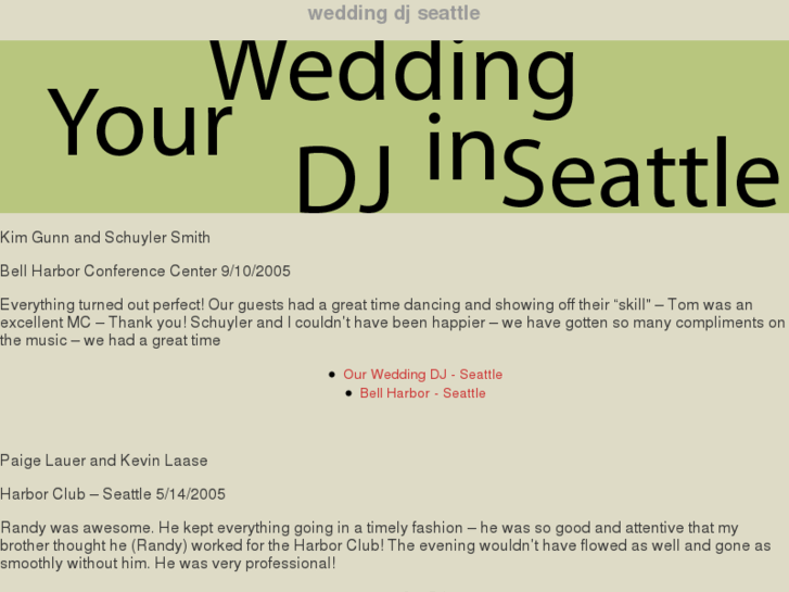 www.wedding-dj-seattle.com