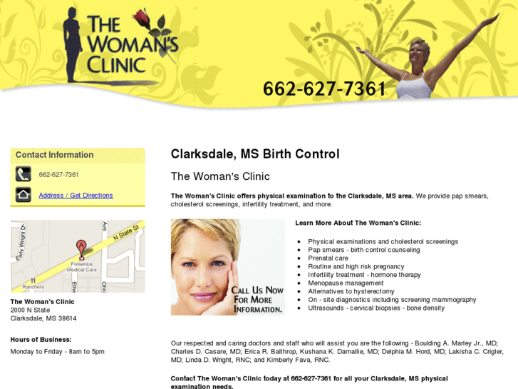 www.womansclinicclarksdalems.com