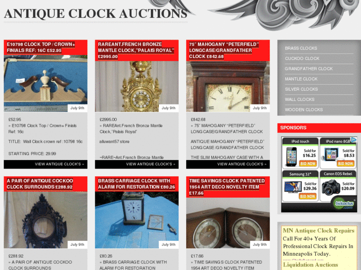 www.antiqueclockauctions.co.uk