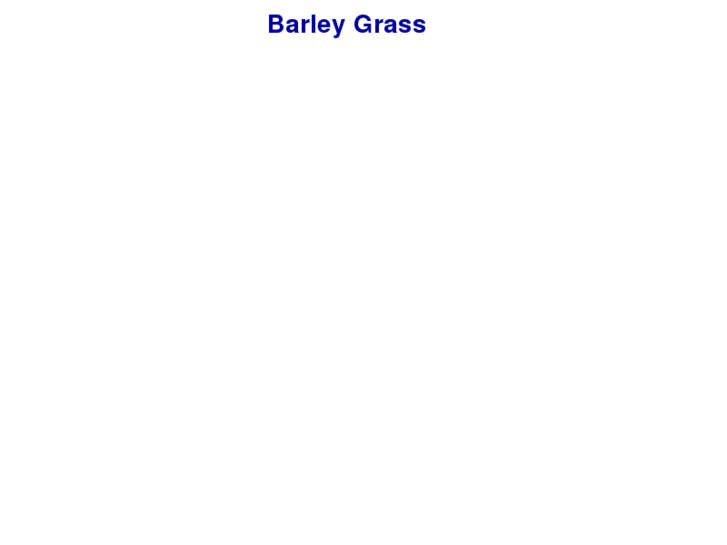 www.barley-grass.info