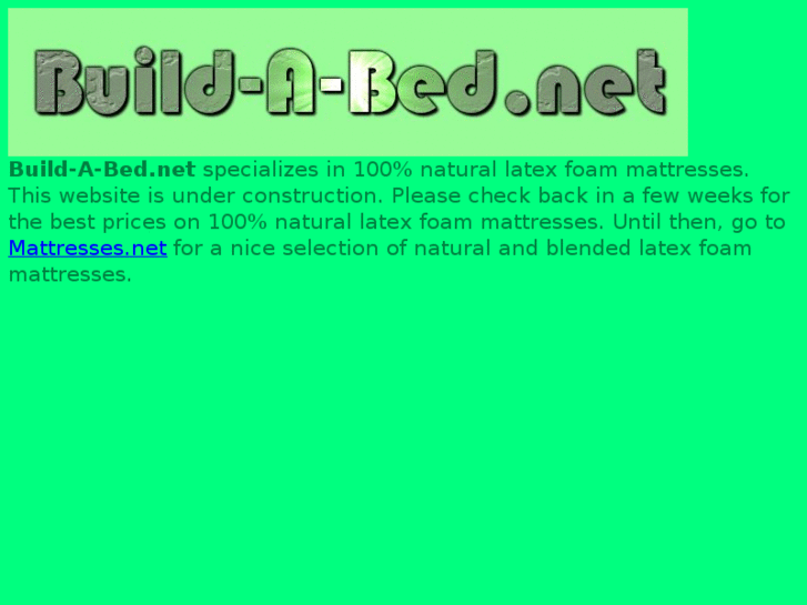 www.build-a-bed.net