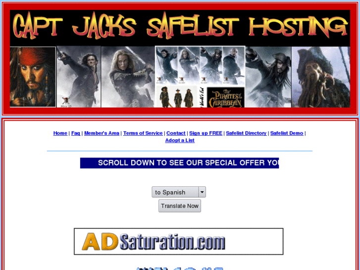 www.captjackswebhosting.info