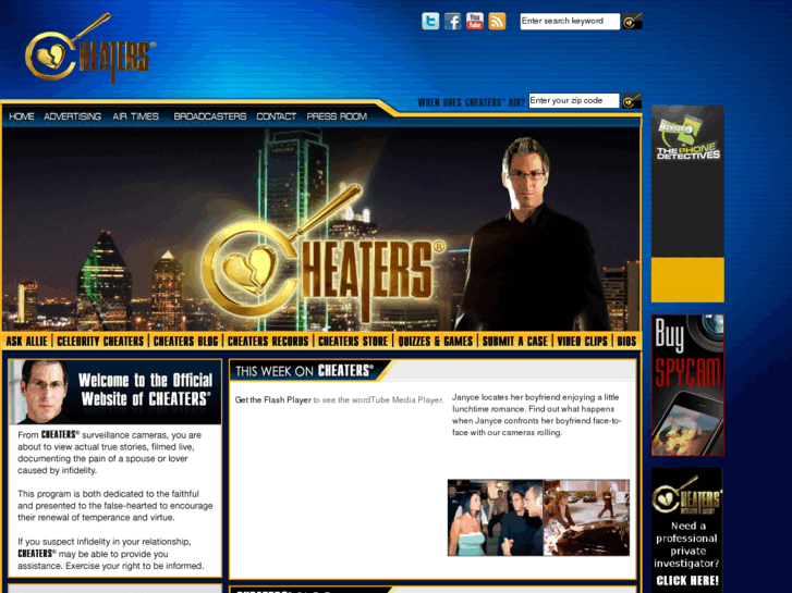 www.cheaters.com