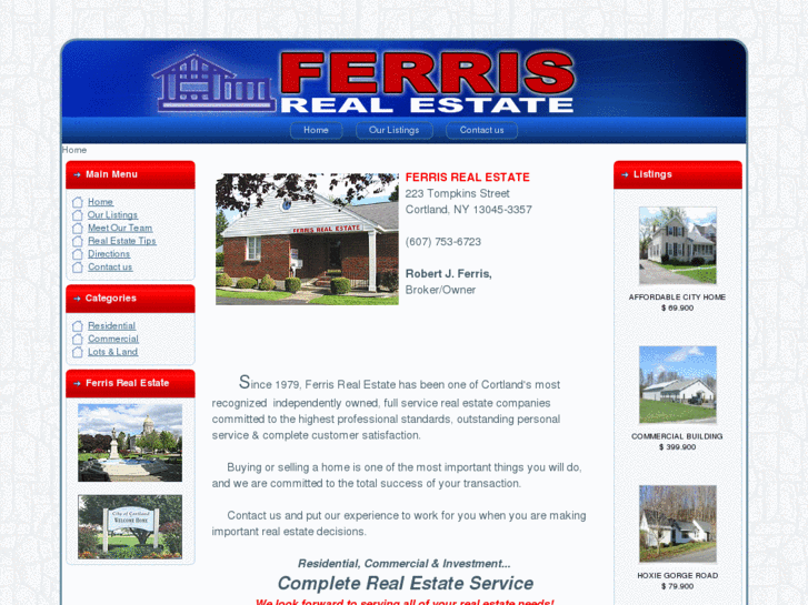 www.ferrisrealestate.biz