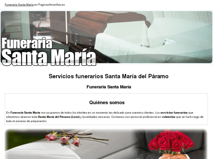 www.funerariasantamaria.es