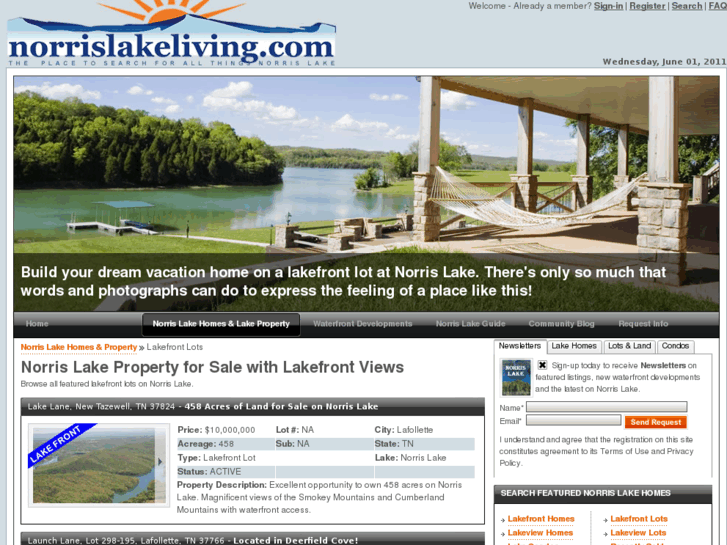 www.lakenorrislots.com