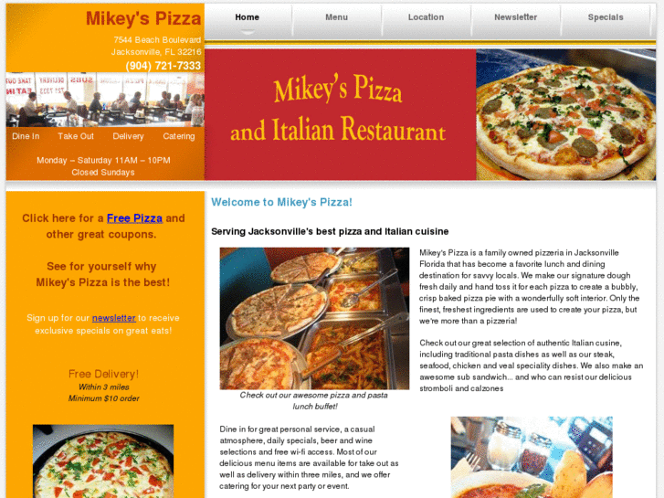 www.mikeys-pizzajax.com