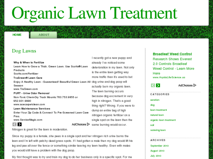 www.organic-lawn-treatment.com