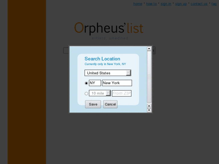 www.orpheuslist.com