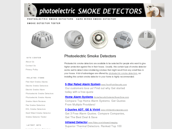 www.photoelectricsmokedetectors.com