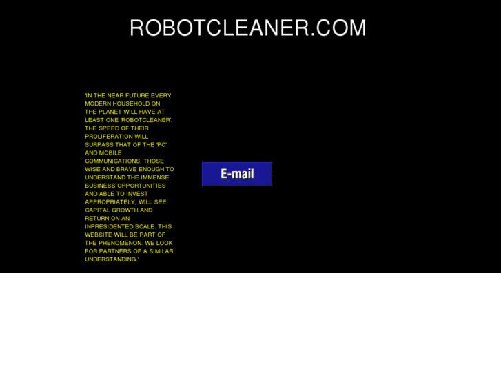 www.robotcleaner.com