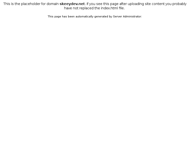 www.skeeydev.net