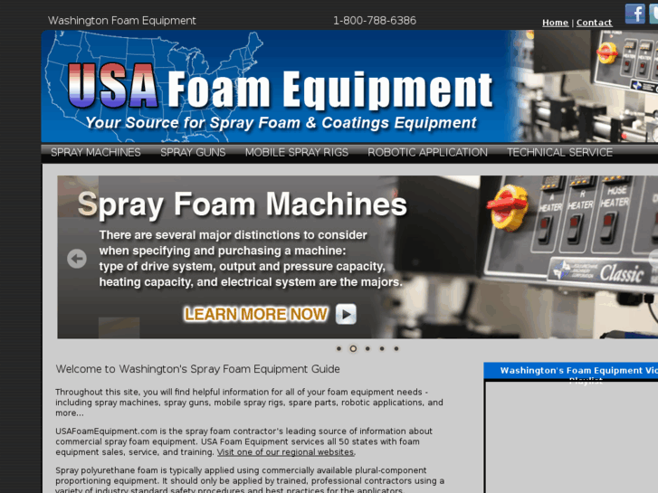 www.washingtonfoamequipment.com
