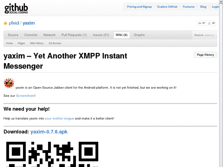 www.yaxim.org