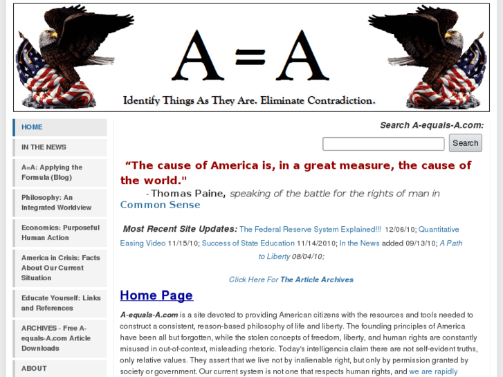 www.a-equals-a.com