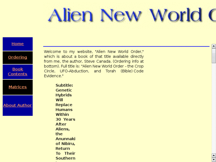 www.aliennewworldorder.com