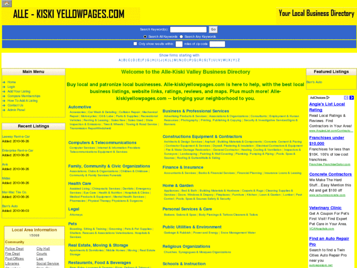 www.alle-kiskiyellowpages.com