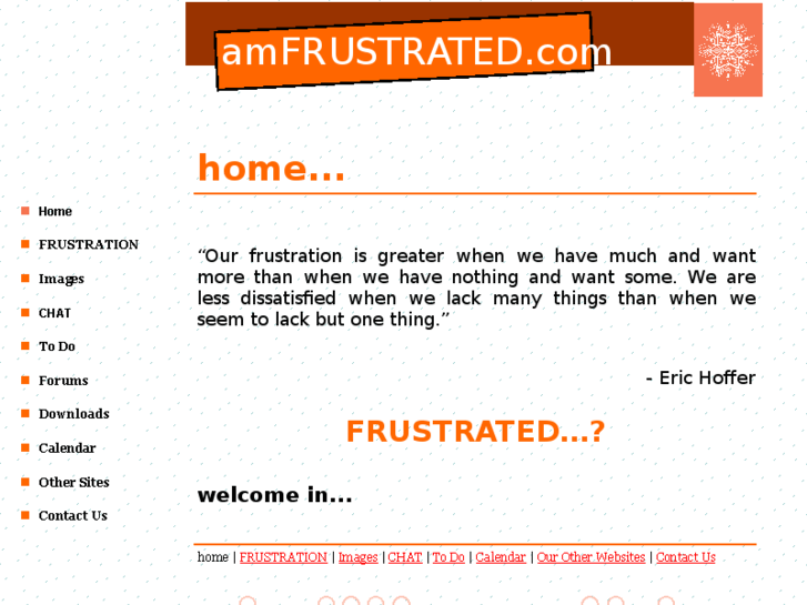 www.amfrustrated.com