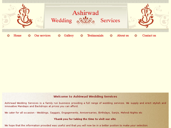 www.ashirwadweddingservices.com