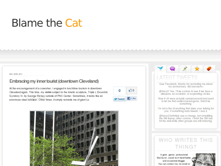 www.blamethecat.com