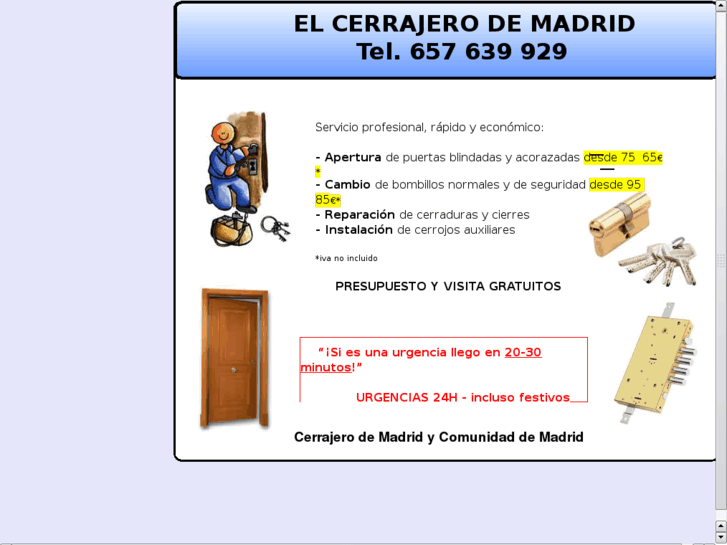 www.elcerrajerodemadrid.com