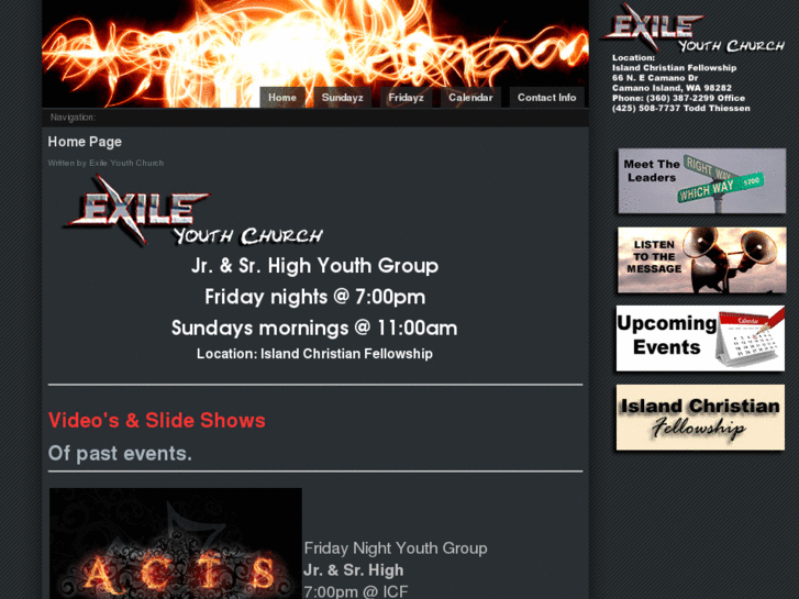 www.exileyouthchurch.com