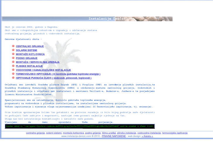 www.instalacije-dencic.com