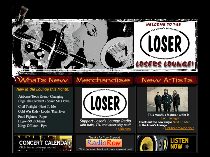 www.losersloungeradio.com