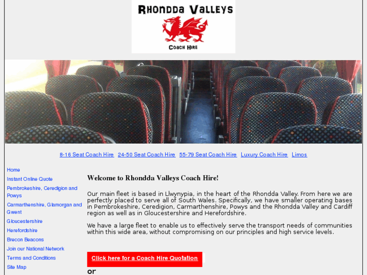 www.rhonddavalleyscoachhire.com