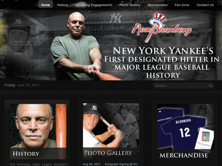 www.ronblombergyankees.com