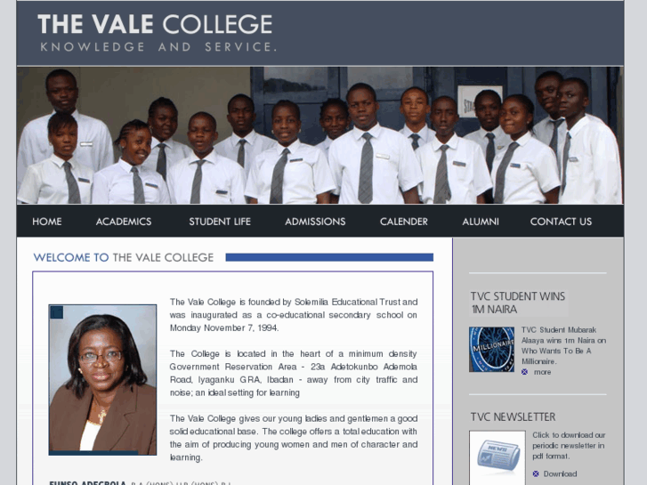 www.thevalecollege.com