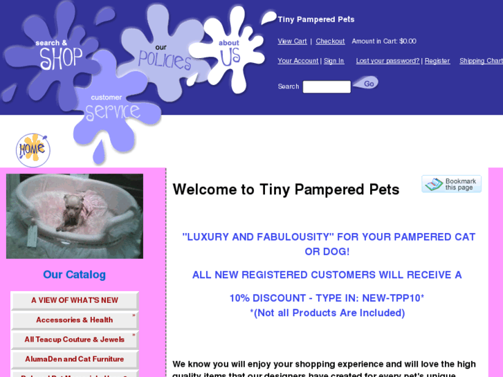 www.tinypamperedpets.com