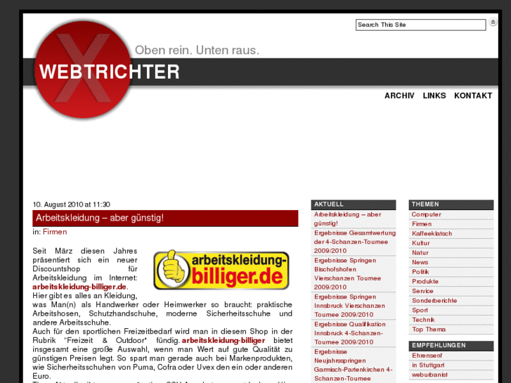 www.webtrichter.de