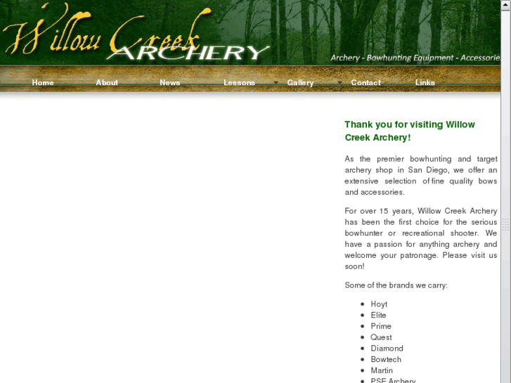 www.willowcreekarchery.com