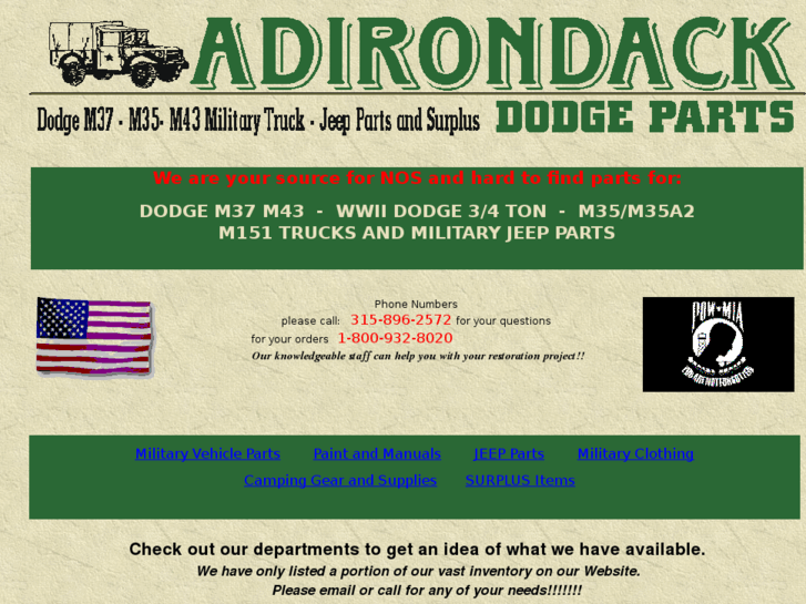 www.adirondackdodgeparts.com