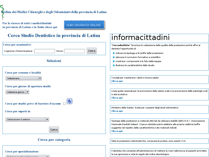 www.cercadentista.eu